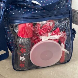 Disney Red and Blue Kids Accessory Set